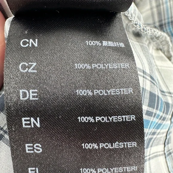 Kuhl Response Shirt Men Size Large Short Sleeve Button Down Plaid Outdoor Casual - Picture 11 of 15